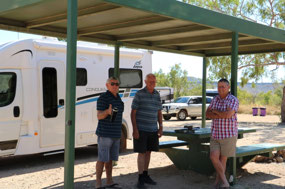 The 'Three Wise Men' at Saddle RA