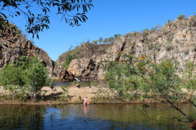 The Lower Edith Falls