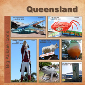 7 of the 15 Queensland Aussie Icons