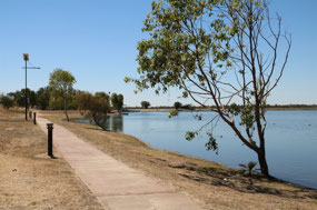Walkway around Lake Fred Tritton