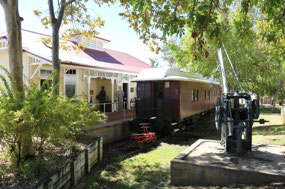 Relocated Railway Station & Carriage