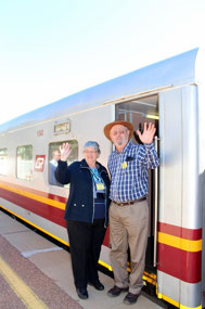 Robert & Ronda wave 'Goodbye' in 2014