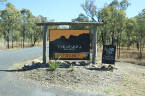 Entrance to Takarakka Bush Resort