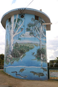 Another mural on a water tank