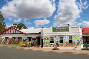 Another view of the hotel
