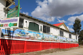 Very colourful hotel