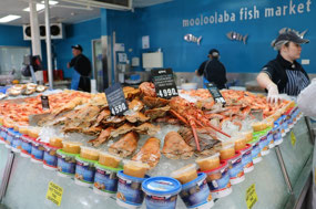 Seafood at Mooloolaba