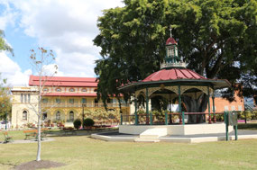 Band Stand in Queens Park