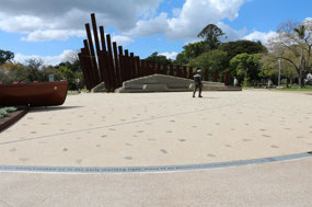 Main area of the Memorial