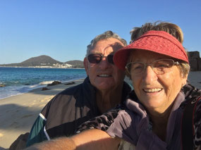 A selfie at Nelson Head on Day 1