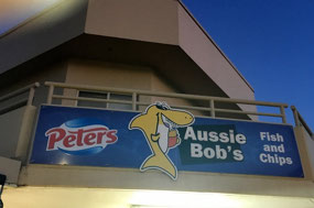 Aussie Bob's for Saturday night dinner