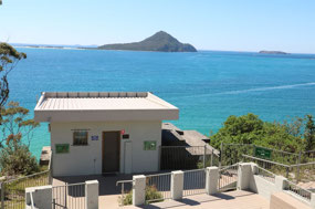 WWII Bunker & Yacaaba Head in background