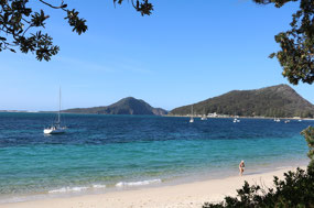 The peace and tranquility of Shoal Bay
