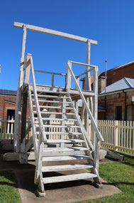 Eight men were hung at Dubbo Goal