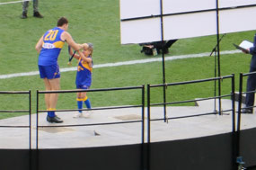 Jeremy McGovern took that mark!