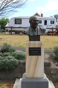 Bust of Sir Henry Bolt in Skipton