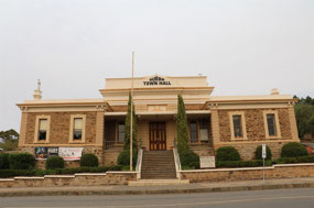 1857 Burra Town Hall is heritage listed