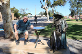 Pete's having a chat with