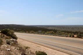 View from Madura Pass Lookout