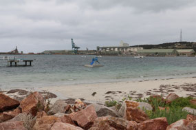 Esperance port from foreshore