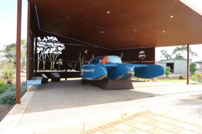 Replica of Donald Campbell Bluebird
