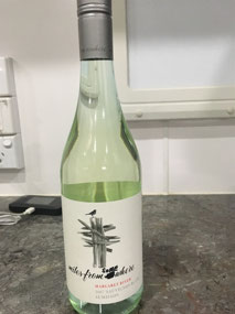 The much travelled birthday wine
