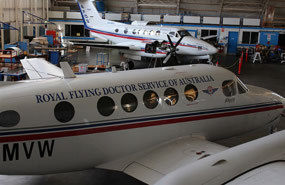 Royal Flying Doctor tour at Broken Hill