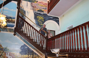 Lots of murals in the Palace Hotel 