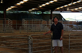 Checking out the Dubbo Showground