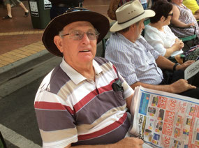 Time to read the paper in Peel St