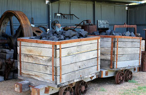 Reminder of early tin mining at Emmaville