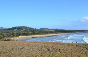A view of Emerald Beach & Headland