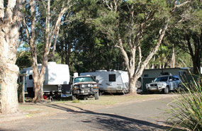 Our caravan sites at Bonny Hills