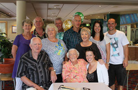 Barriball Family at Norma's 90th