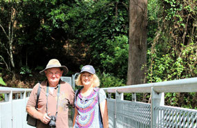 K & V at Illawarra Fly Tree Top Walk