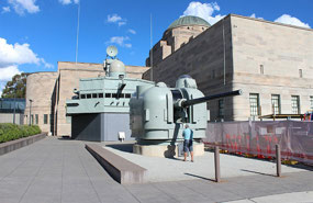 Pieces from HMAS Brisbane