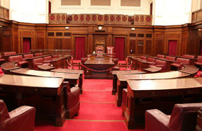 Senate Chamber in Old Parliament House