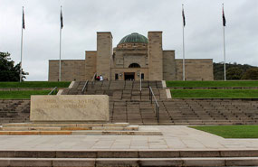 The iconic Australian War Memorial