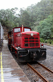 Ready to go on the diesel train