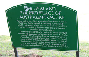 Phillip Island the birthplace of Australian Racing
