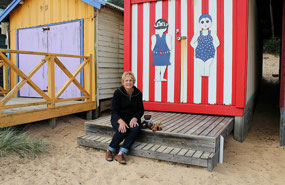 Bathing Boxes at Mornington Beach