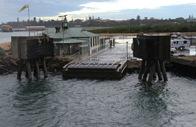 Leaving Sorrento on the ferry