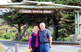 Eastern end of Great Ocean Road