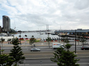 View of Docklands from Etihad Stadium