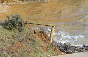 Steepest boat ramp sign