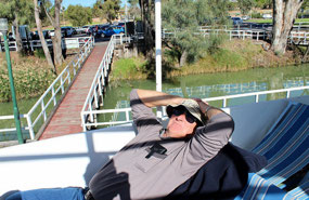 Cruising on PS Melbourne