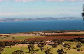 Jervis Bay looking to Kangaroo Island