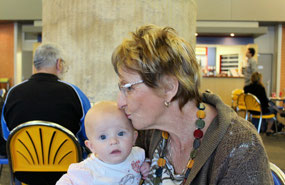 Bye Bye precious little granddaughter Issy