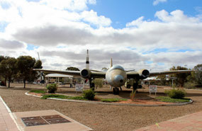 Woomera Rocket Station display area