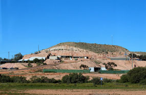 Dugout homes at Coober Pedy